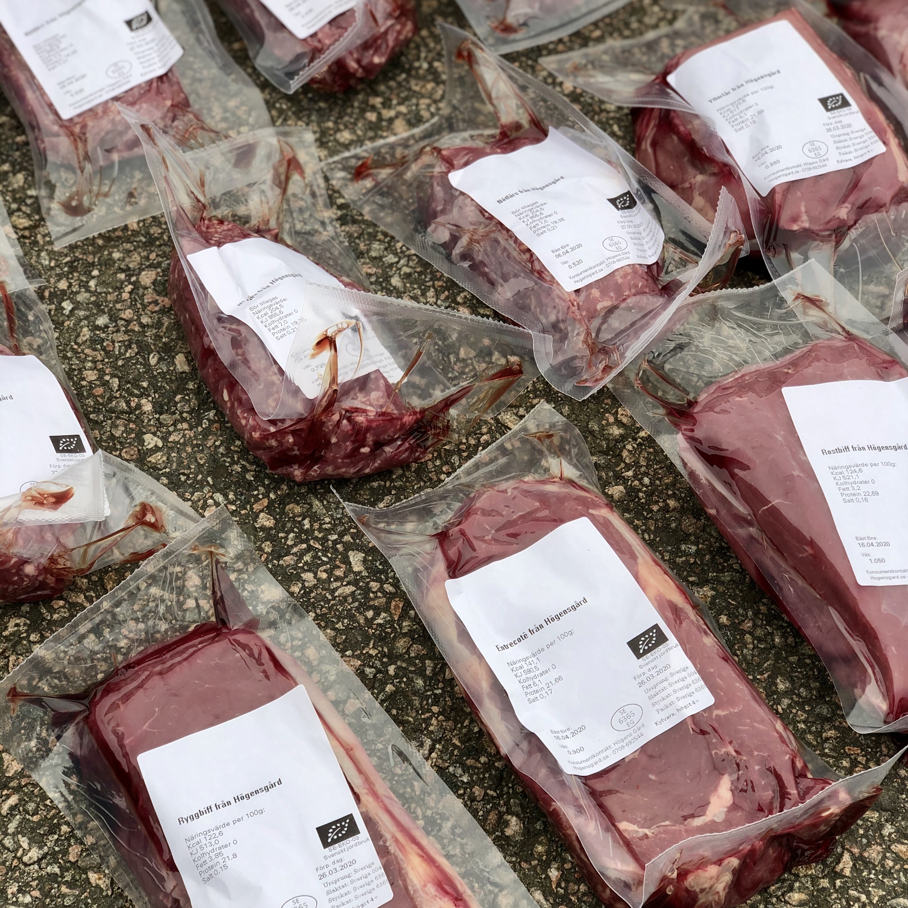 Lilla köttlådan 10 kg, utlämning Lördagen 26 September (Pris per kg) - 3