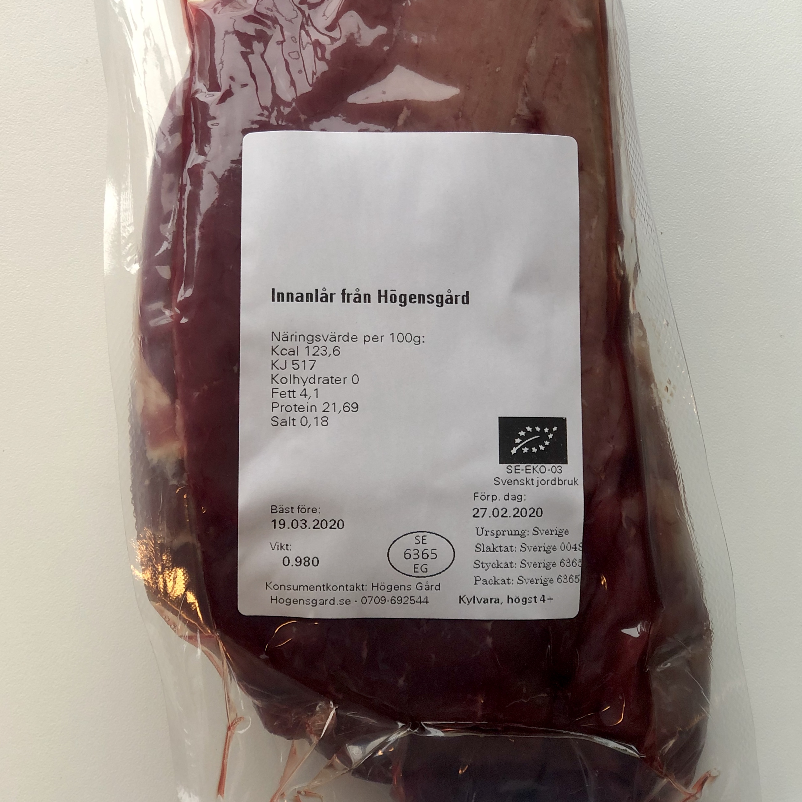 Ädellådan 14-20 kg, utlämning Lördagen 26 September (Pris per kg) - 2