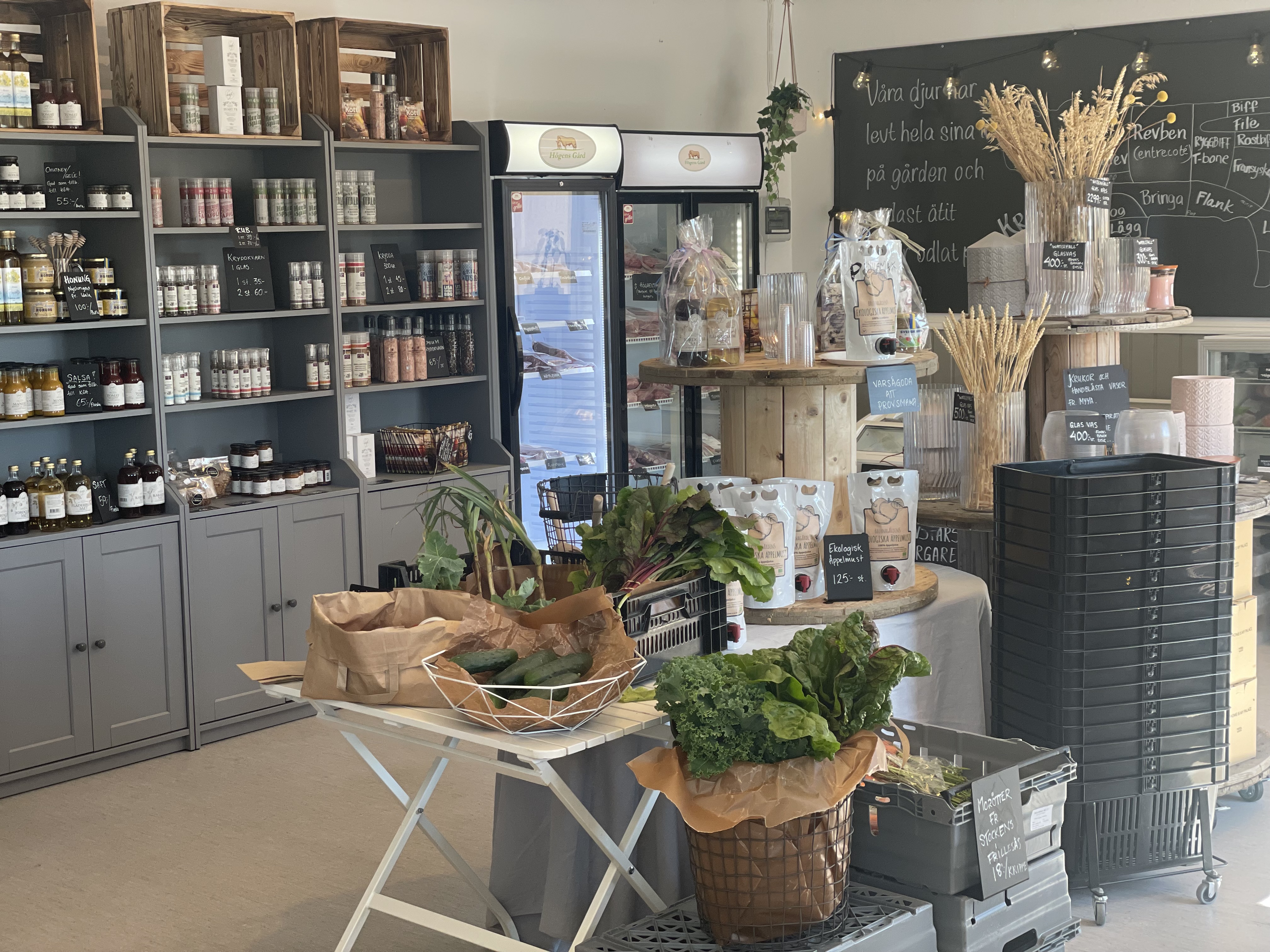 Gårdsbutik!  
