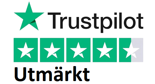 Trustpilot omdöme utmärkt