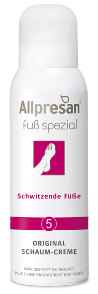 Allpresan Fot special krämskum nr 5.