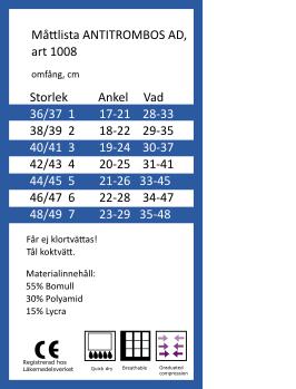 Förbandsstrumpa. Natur - 2