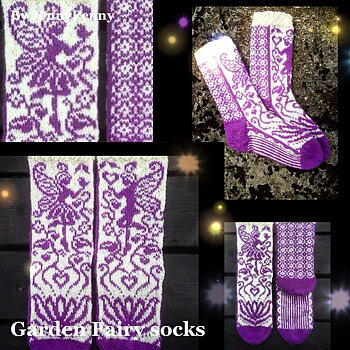 Garden Fairy sockor