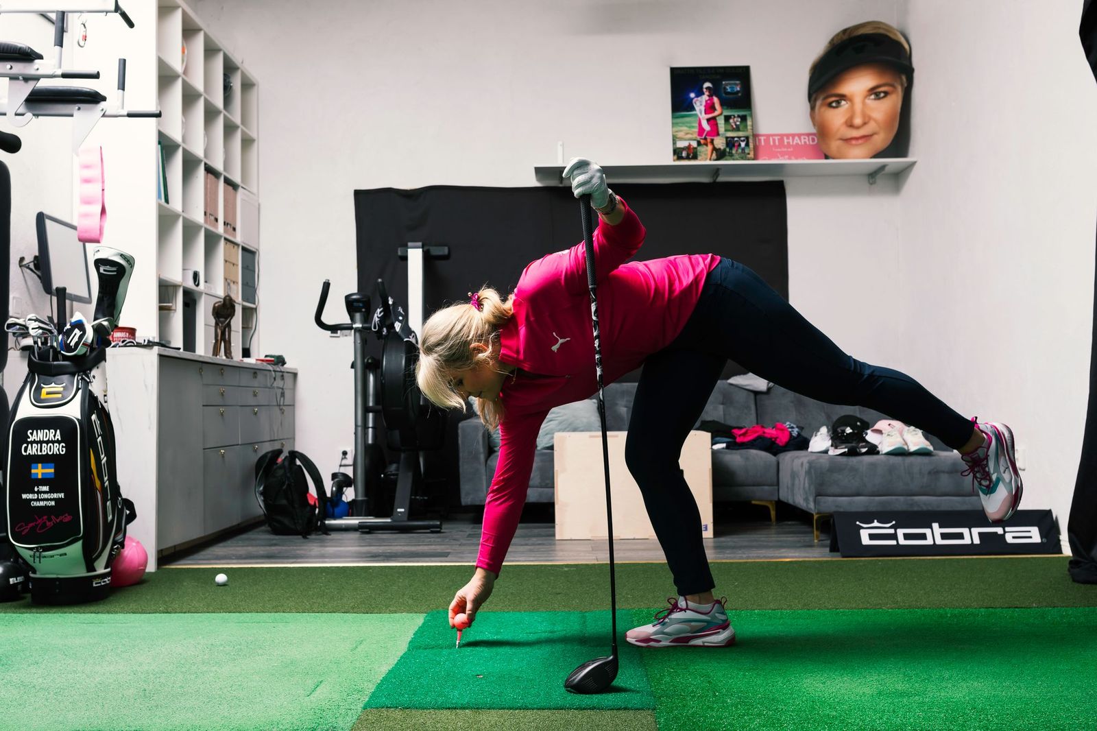 Sandra Carlborg 6-time World Champion in Long Drive 