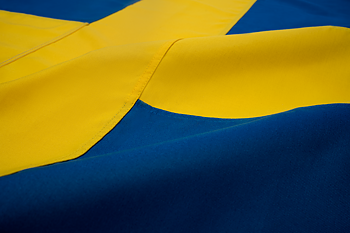 Swedish Svanen® flag 420x263 cm (suitable for 17 m flag pole)