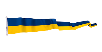 Svensk Svanen® vimpel 150x25 cm (passande 4-5 m flaggstång)