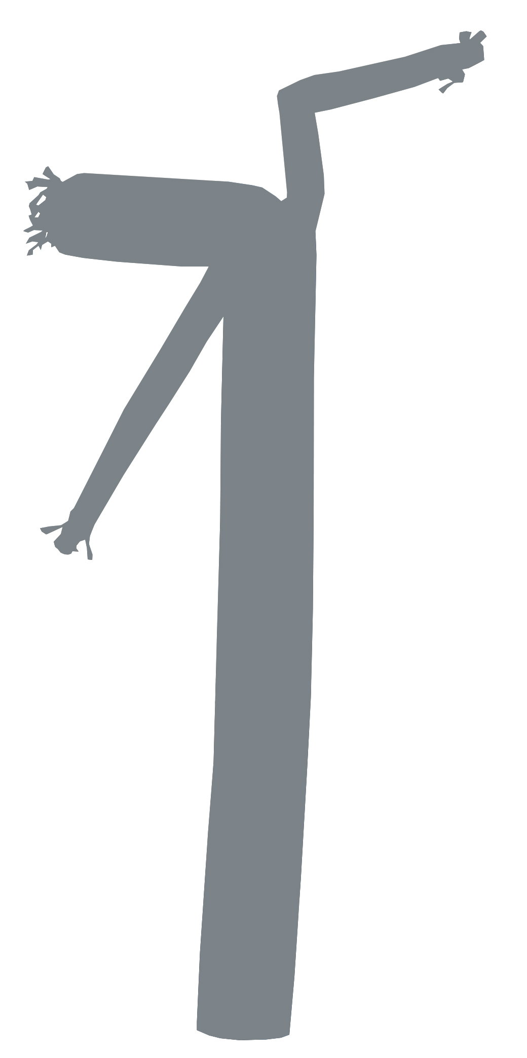 Sky Dancer 6 meters - Valentine`s Day - 11