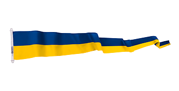 Swedish Svanen® pennant 800x65 cm (suitable for 24 m flag pole)
