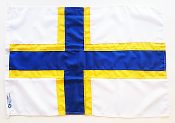 Sverigefinsk flagga MP