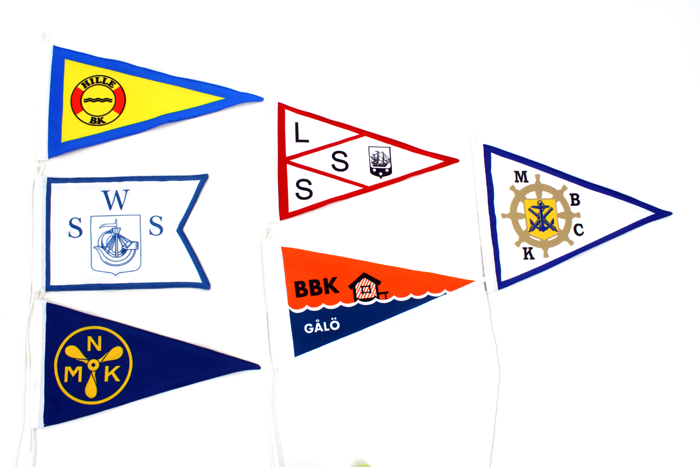 Boat flags / boat pennants - 2