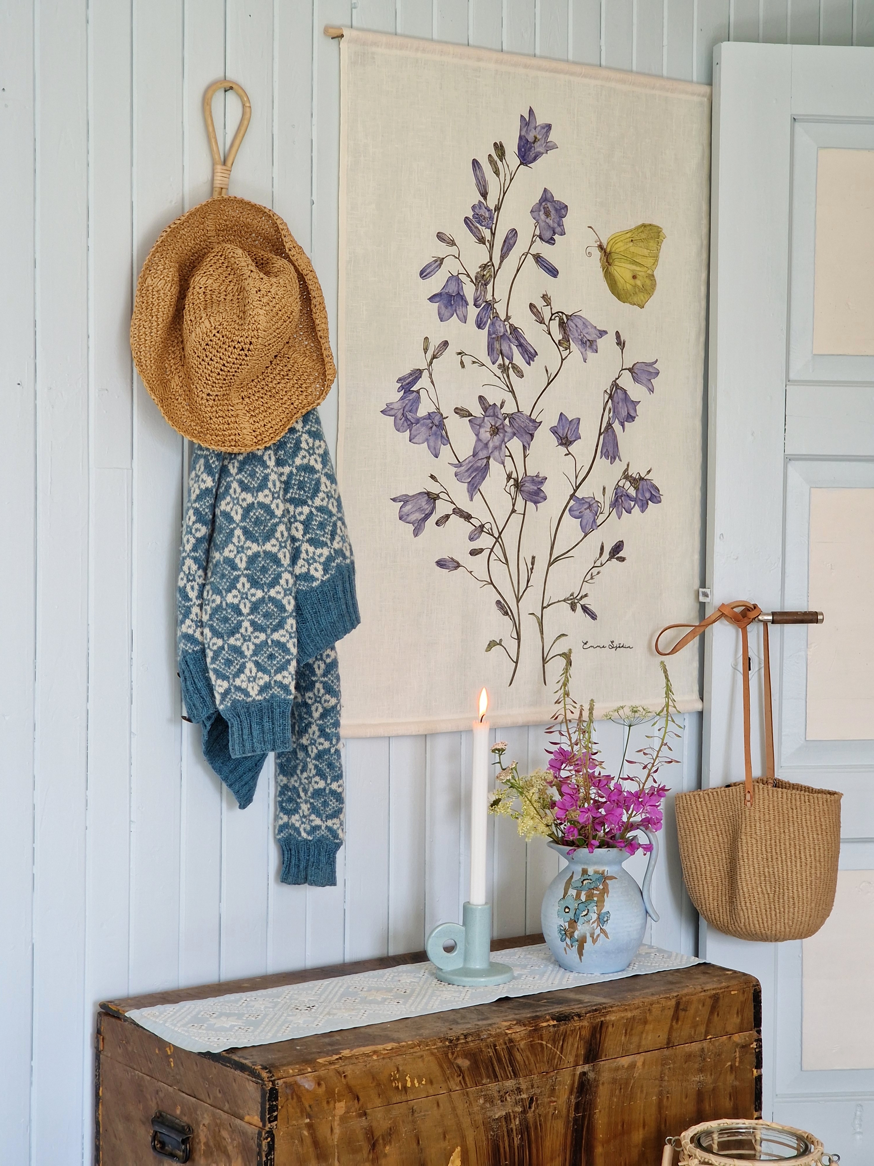 Preorder! "SET" WALL HANGING BELL FLOWERS, WILD ROSE & DAISIES - 4
