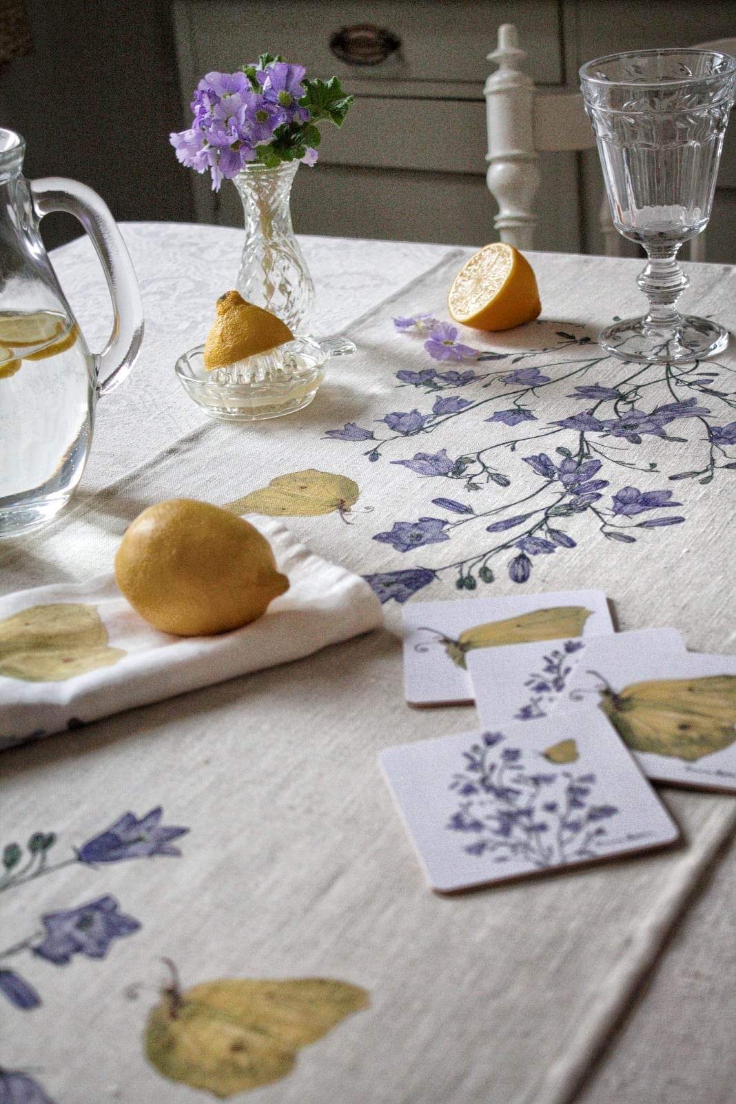 3ER-SET TISCHLÄUFER GLOCKENBLUMEN - 7