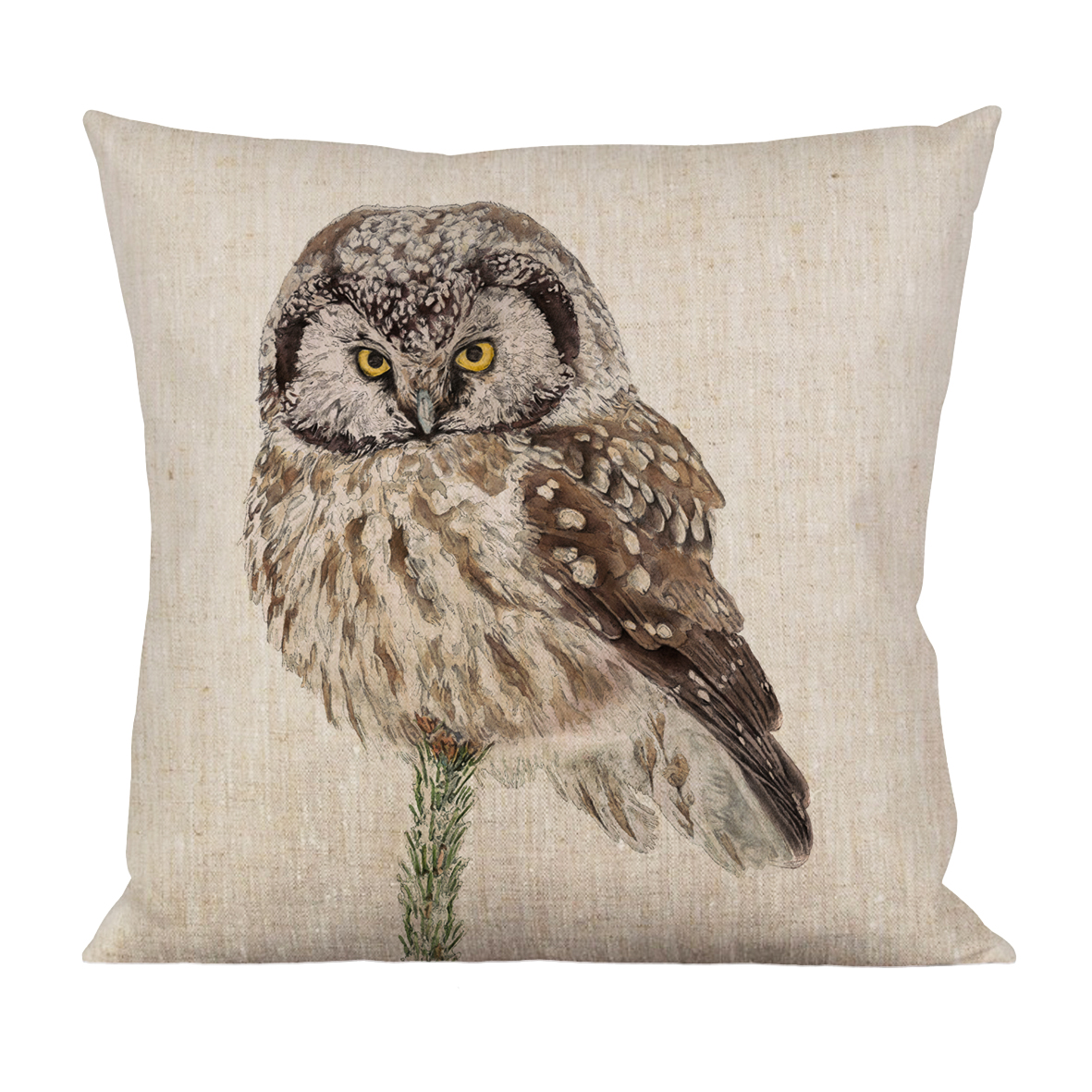 "SET" OWL - ART PRINTS & CARD, CUSHION & RUNNER   - 2