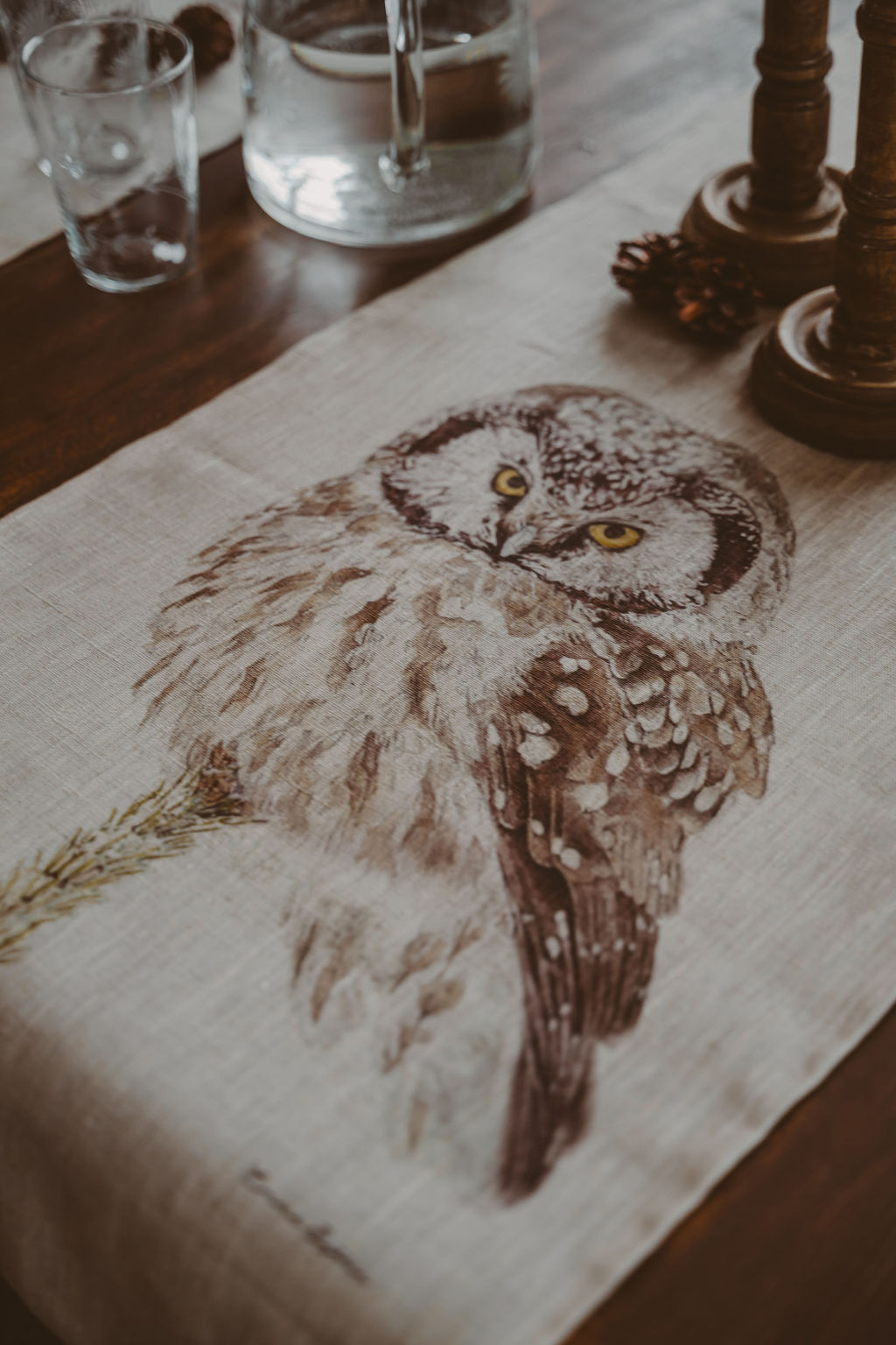 3-PIECE RUNNERS OWL - 5