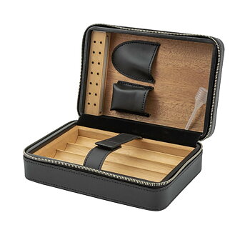 Passatore Resehumidor för 5 cigarrer - Svart - 2 