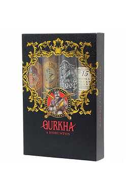 Gurkha Presentask 4 cigarrer - 5 askar per kartong