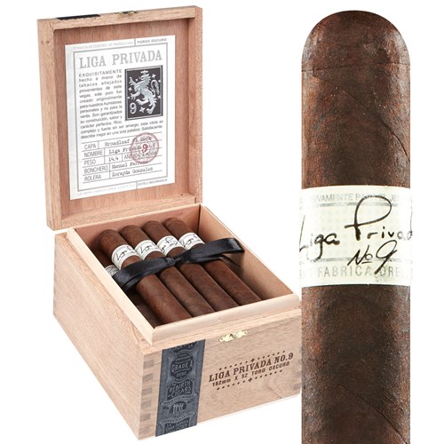 Drew Estate Liga Privada No. 9 Robusto Open Box 24p
