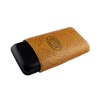 Partagas Cigarrfodral i äkta läder - 3 cigarrer
