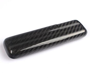 Cigarrfodral 2 cigarrer - Magic Carbon Black
