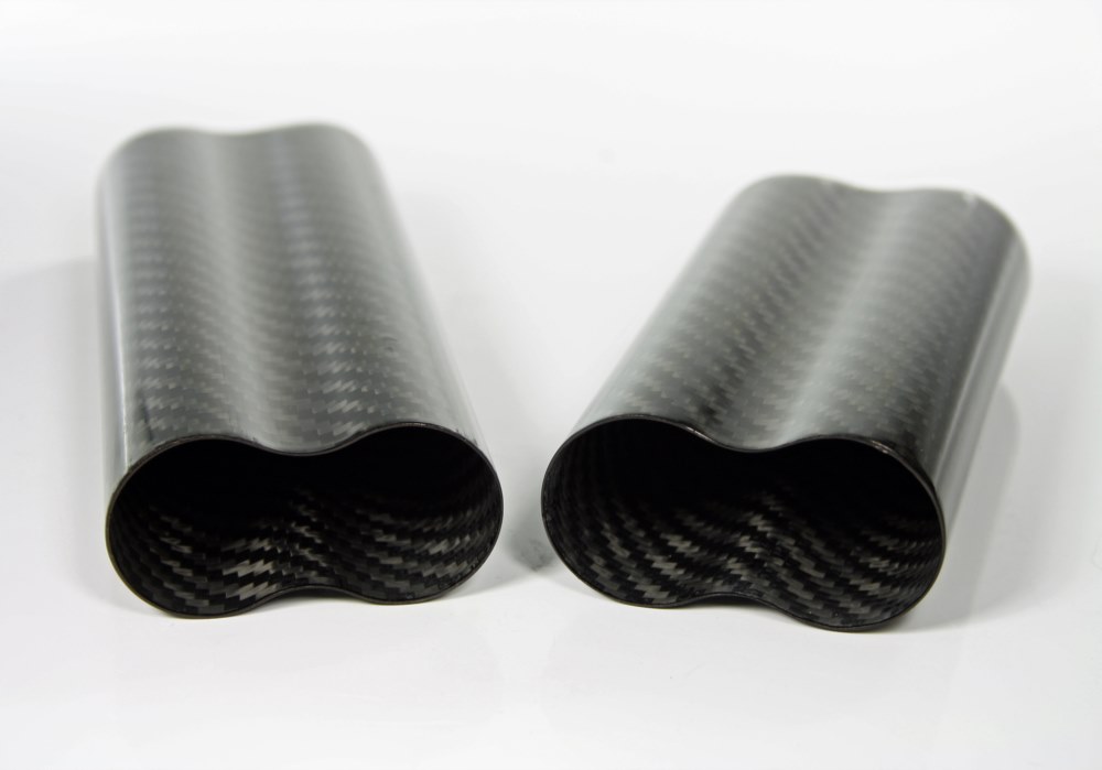 Cigarrfodral 2 cigarrer - Magic Carbon Black