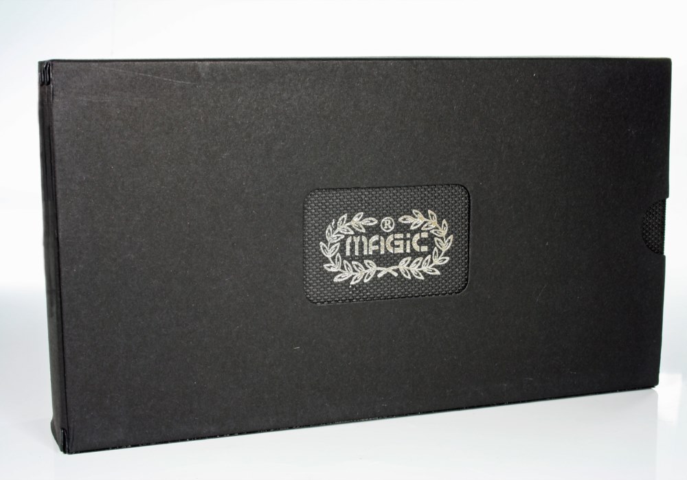 Cigarrfodral 2 cigarrer - Magic Carbon Black Giftbox