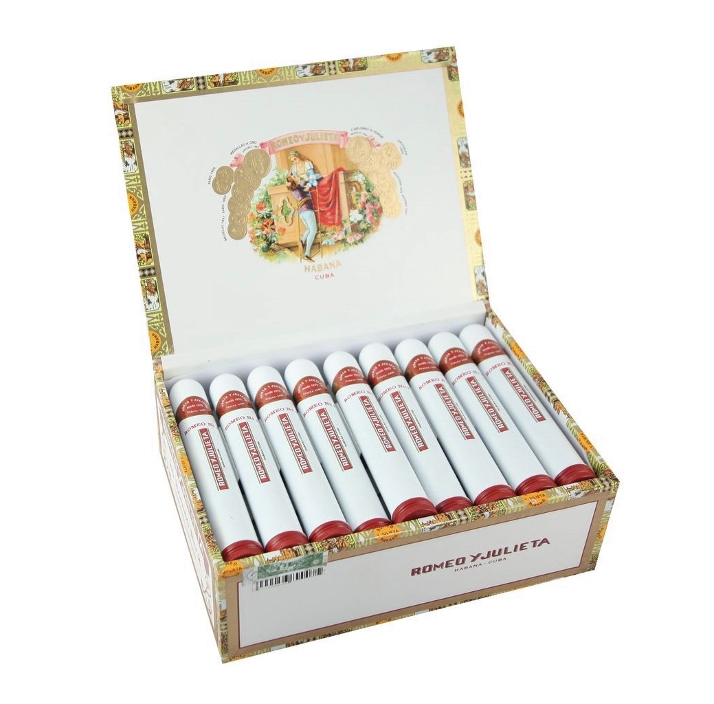 Romeo Y Julieta No. 2 Tubos Open Box 25p