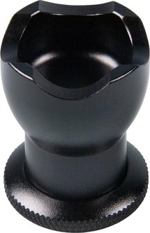 Cigarrstativ - Passatore med inbyggd cigarrborr Black