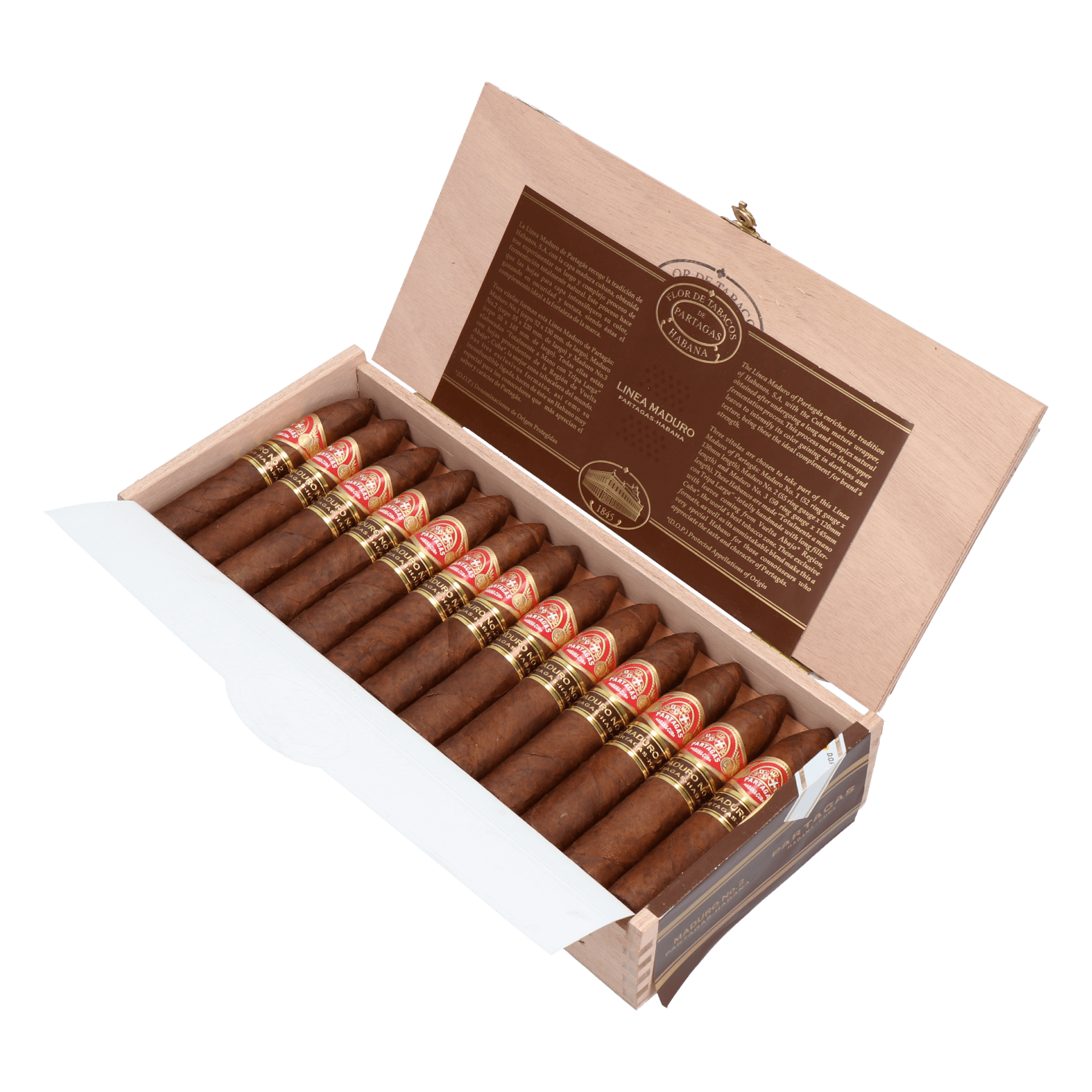 Partagas Maduro No. 2 Open Box 25p