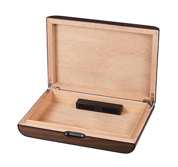 Humidor - Curved Valnöt - 2