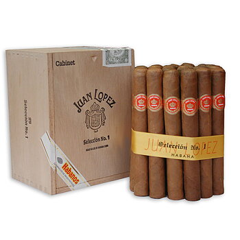 Juan Lopez Seleccion No. 1 Corona Gorda Open Box 25p