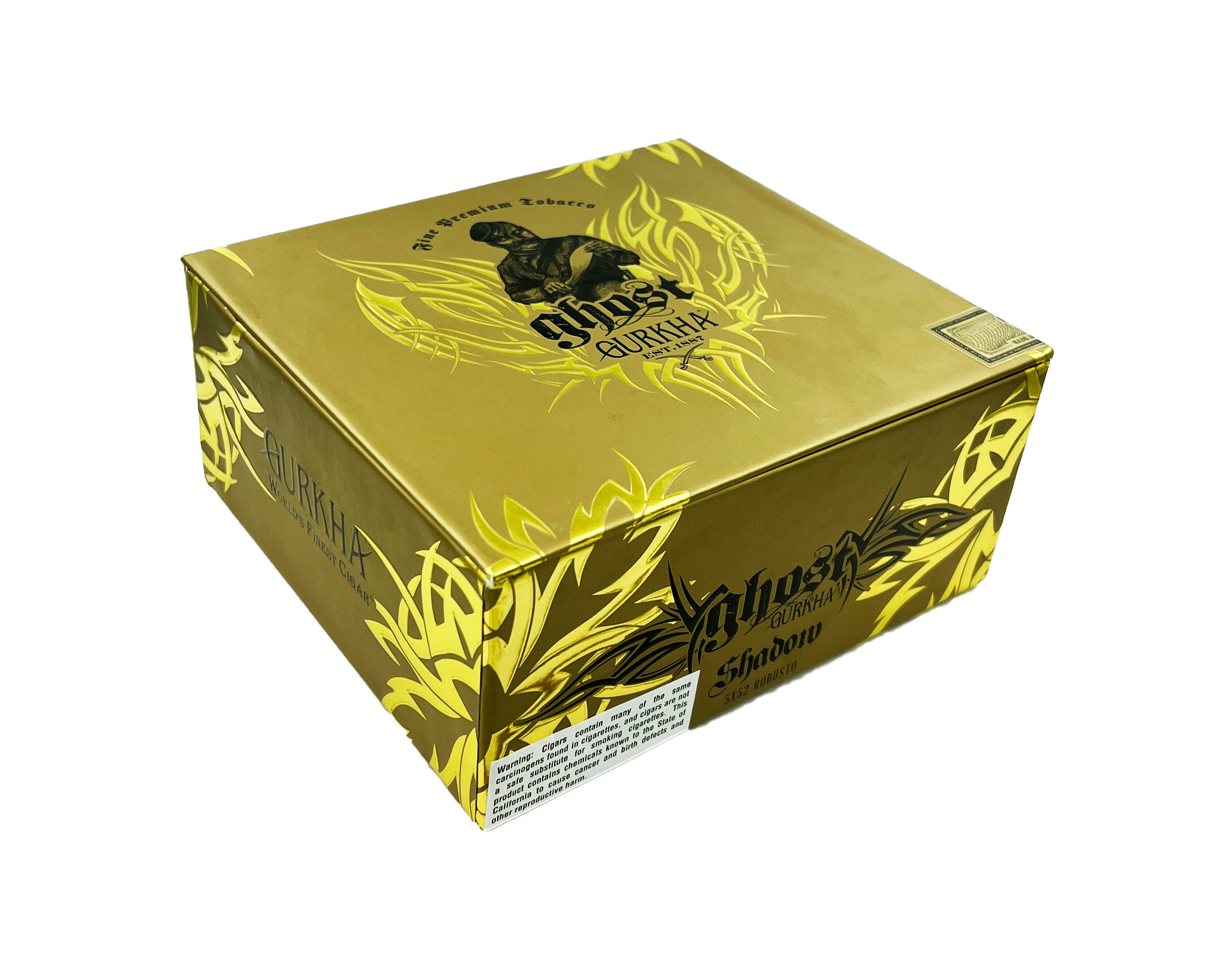 Gurkha Ghost Gold Shadow Robusto 21p - 2