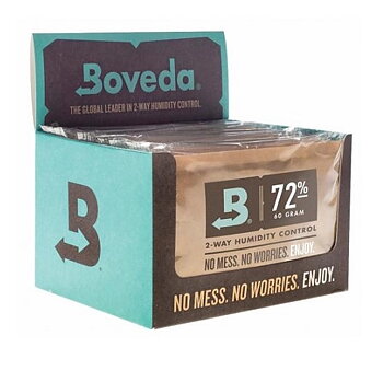 Boveda aktiv fuktpåse 72% - 60gram 12-pack