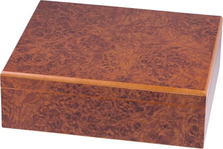 Humidorset - Burl Wood