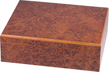 Humidorset - Burl Wood