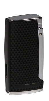 Passatore Jonas III Jet Flame Lighter Black-Chrome