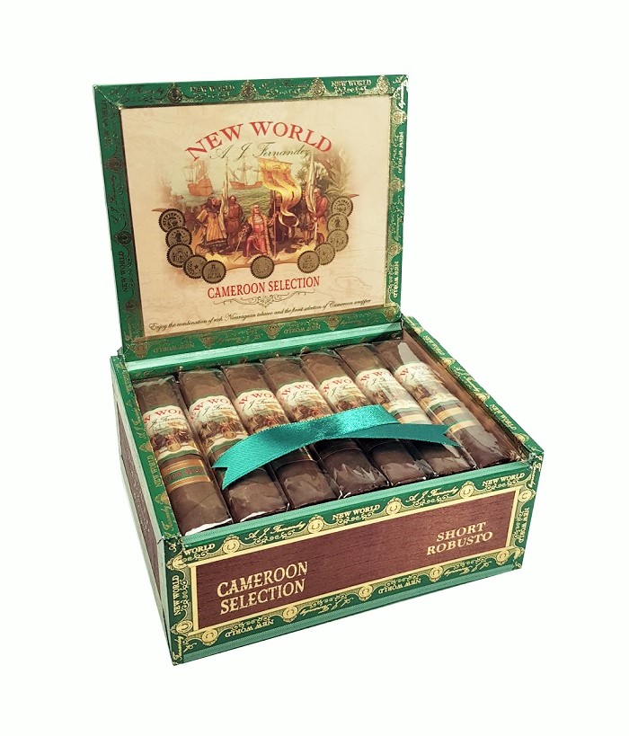 AJ Fernandez New World Cameroon Short Robusto - 2