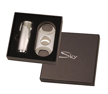 Sky Presentask - Tändare & Giljotin Giftbox