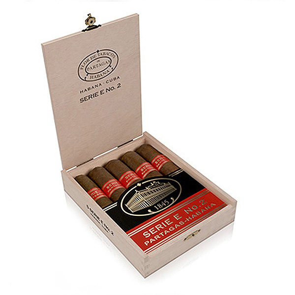 Partagas Serie E No.2 Robusto Extra Open Box 5p