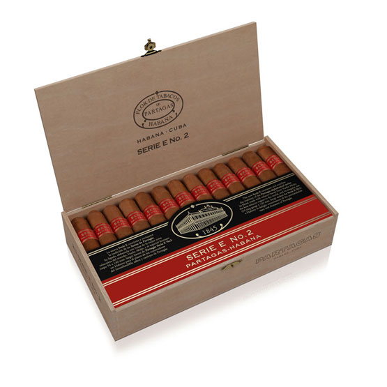 Partagas Serie E No.2 Robusto Extra Open Box 25p