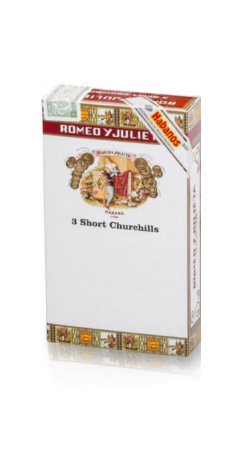 Romeo Y Julieta Short Churchills Robusto Tubos 3p