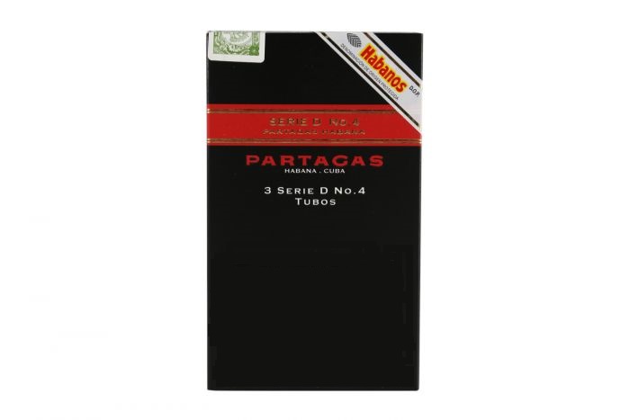 Partagas Serie D No. 4 Robusto Tubos 3p