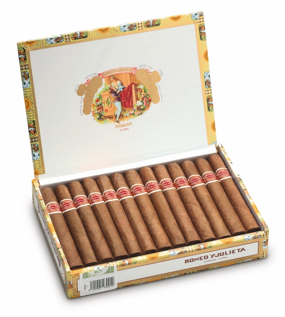 Romeo y Julieta Belvederes Open Box 25p