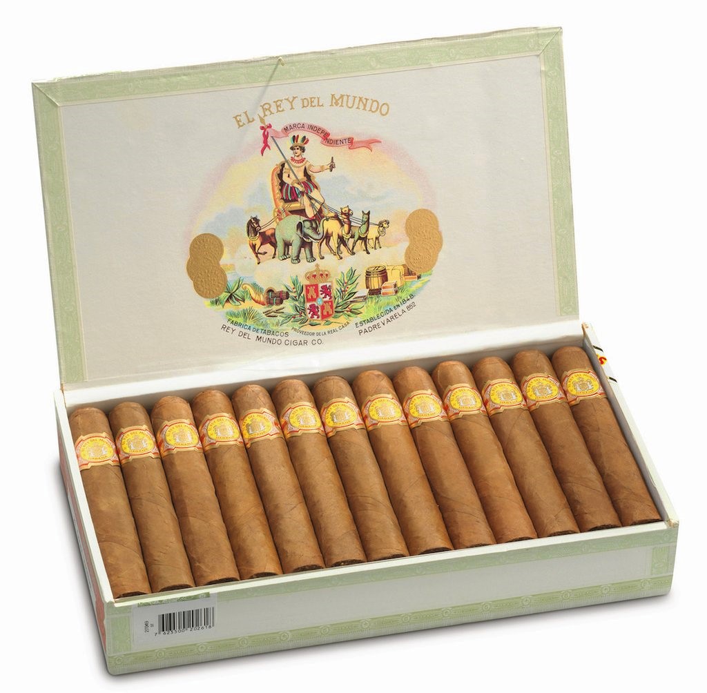 El Rey del Mundo Choix Supreme Hermoso No. 4 Corona Extra Open Box 25p