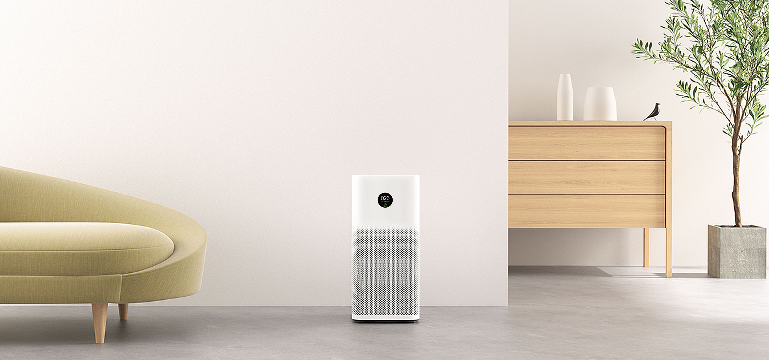 Mi Air Purifier 3H EU - 42kvm - 2