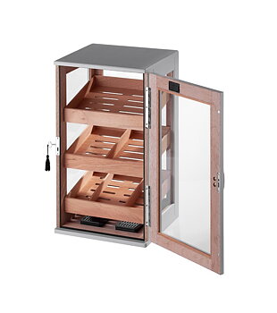 Angelo Humidor Cabinet Grey - 2