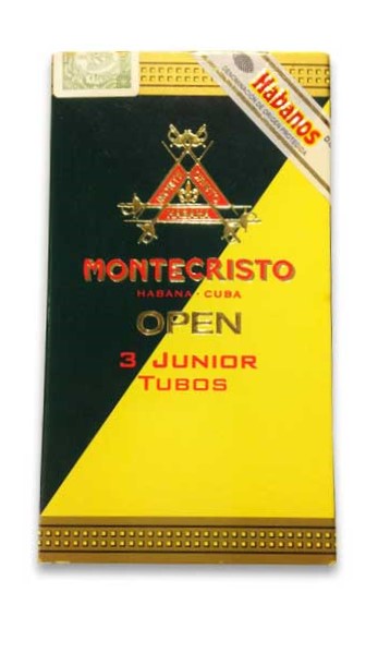 Montecristo Open Junior Tubos 3p
