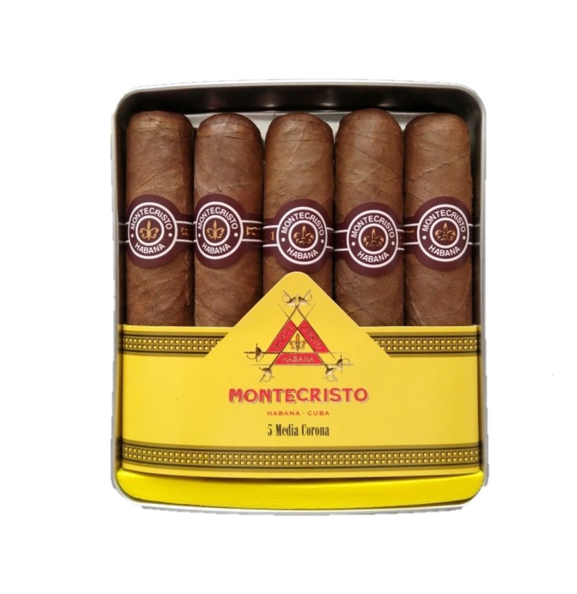 Montecristo Media Corona Tin 5p
