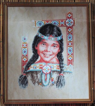 Tavla  Indianflicka