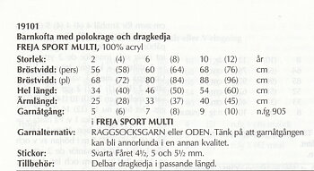 Mönsterbok i Baby, Freja, Raggsocksgarn och Oden