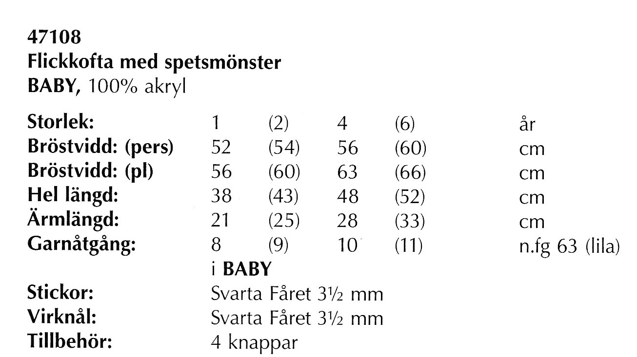 Mönsterbok i Baby - 16